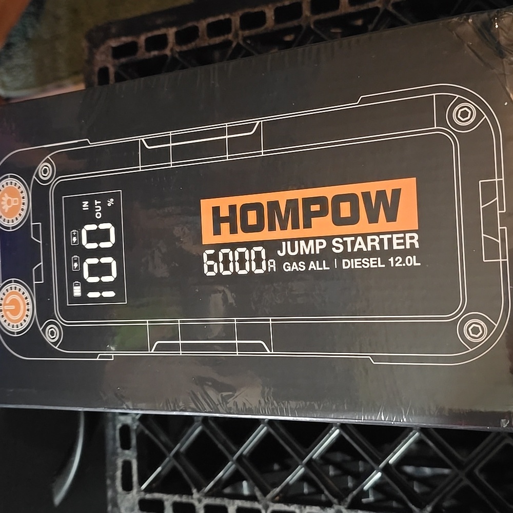 6000amp jumper pack for all gasoline and up to 12.0 liter diesel engine